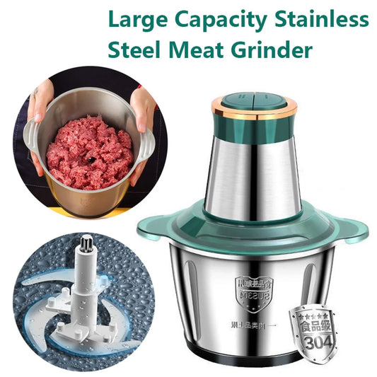 Falari 3L Electric Meat Grinder Stainless Steel