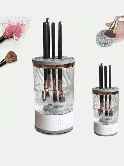 Portable Electric Makeup Brush Cleaner Machine