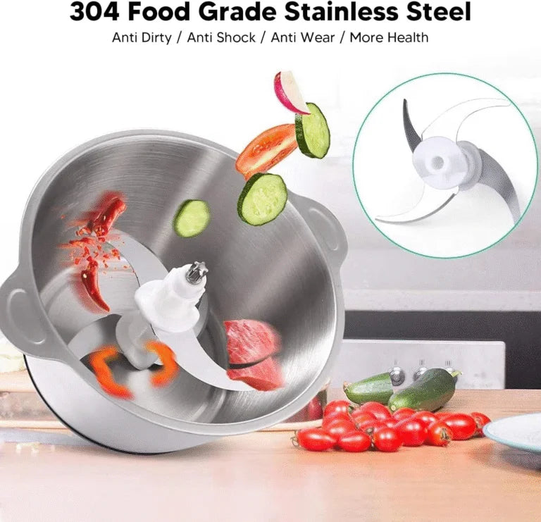 Falari 3L Electric Meat Grinder Stainless Steel