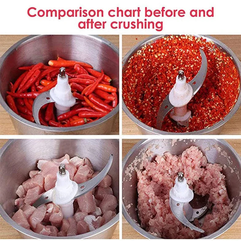 Falari 3L Electric Meat Grinder Stainless Steel